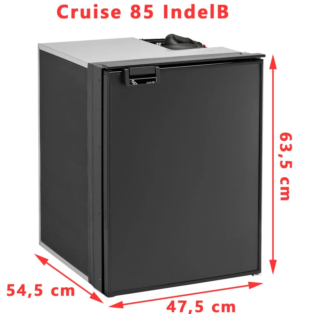 Réfrigérateur pour camping-car de 85 litres : Cruise 85 – 12V et 24V par IndelB - Accessoires Outdoor pour Plus de Liberté de Mouvement NRX 80C Dometic 12 / 24 V - Réfrigérateur à compression pour camping car ou  bateau - H2R Equipements