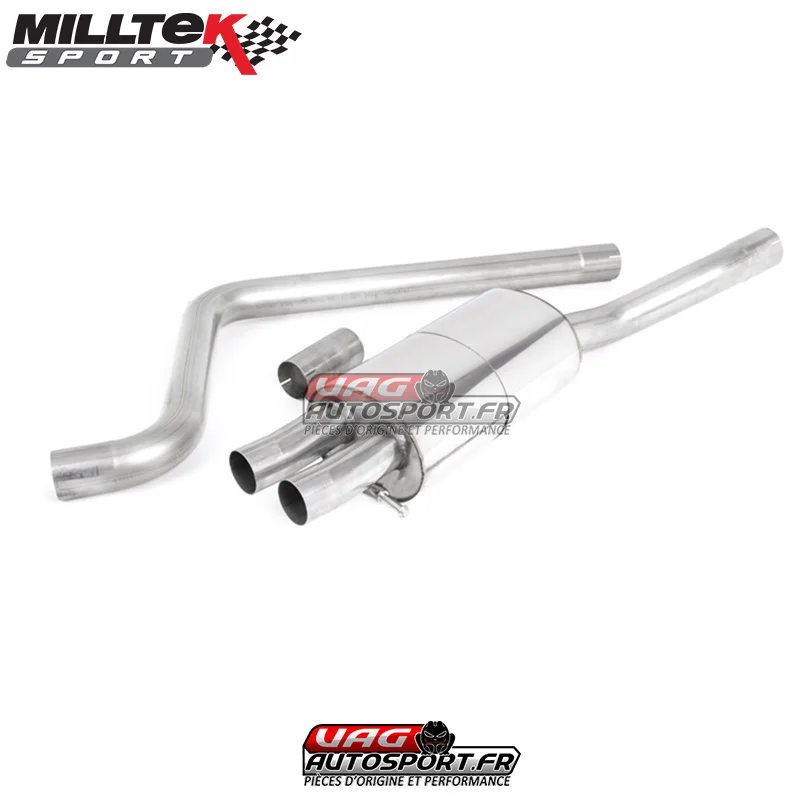 Ligne après FAP – Homologué – Sorties GT90 Flow Titane – VW Polo GTI 2.0 TSI (5 Portes) (FAP) (2019+) – SSXVW503 – Milltek - Saldi Straordinari – Offerte Speciali Disponibili Adesso