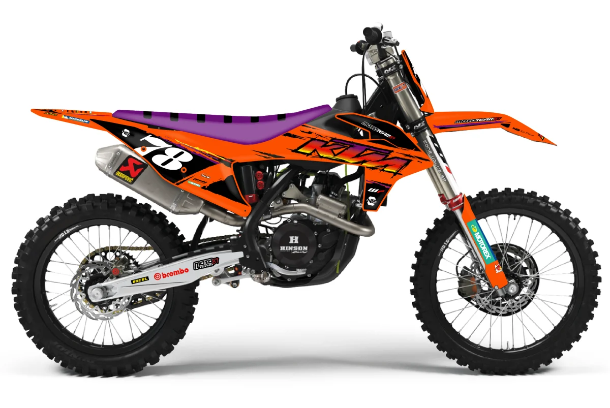 Kit déco NG KTM 125 / 250 / 300 / 450 SX / SXF 2019 -> 2022 | MT81 Old’s - Tout pour Créer des Expériences Mémorables en Extérieur - {'count': 1, 'name': 'Skills'}