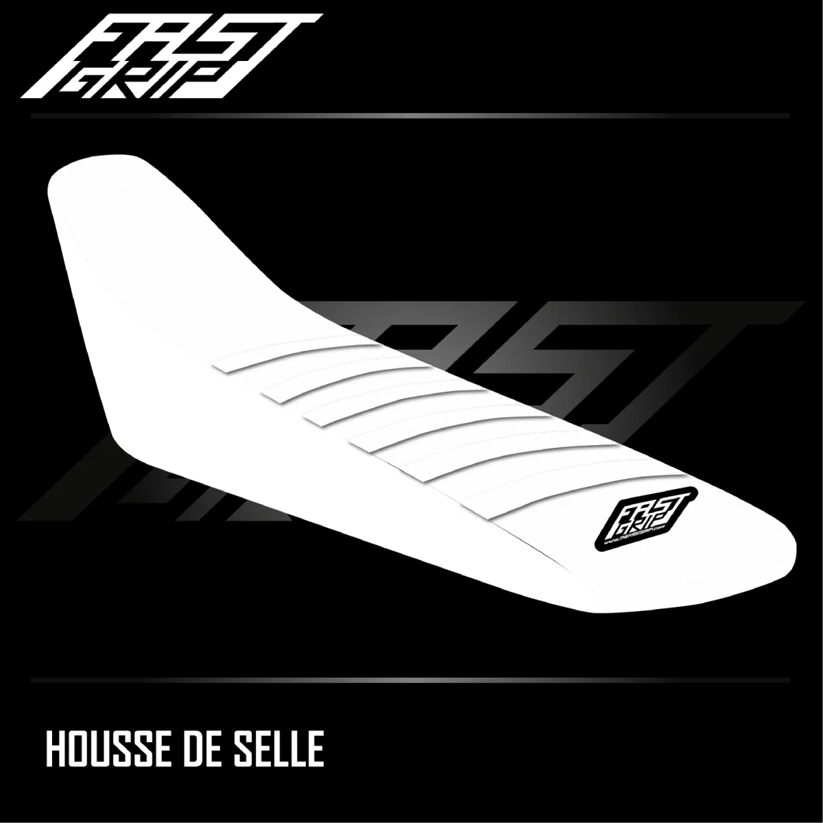 Housse selle SUZUKI RMZ 2007 -> Blanche Expériences Mémorables Extérieur