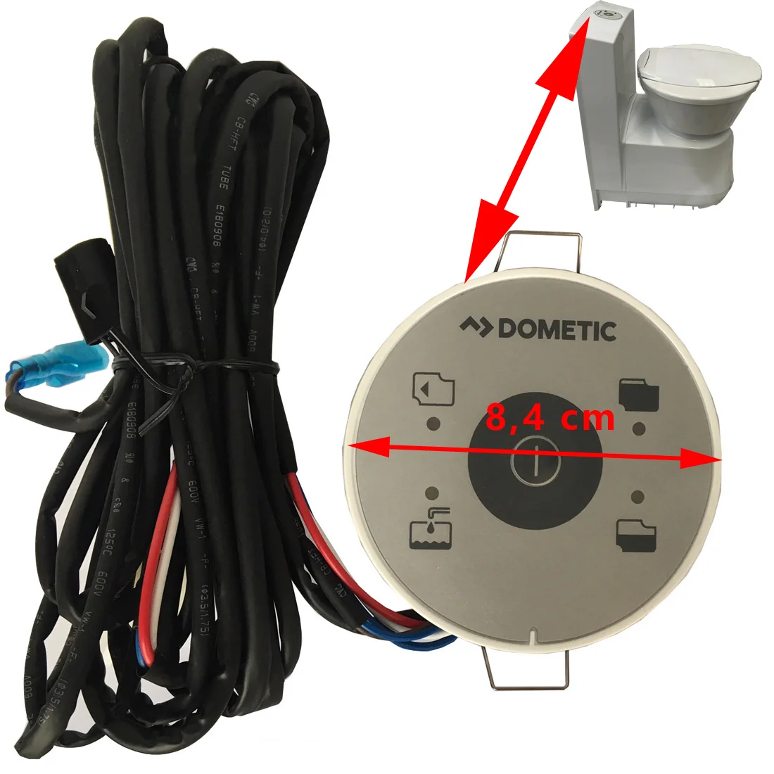 Dometic commande complet des toilettes Dometic pour CTSXXXX, CTLPXXXX SP-576-PCB-AS-B01 – DISPONIBLE VERS LE 19 JUIN 2026 - Accessoires Outdoor pour EAU Plus de Liberté de Mouvement