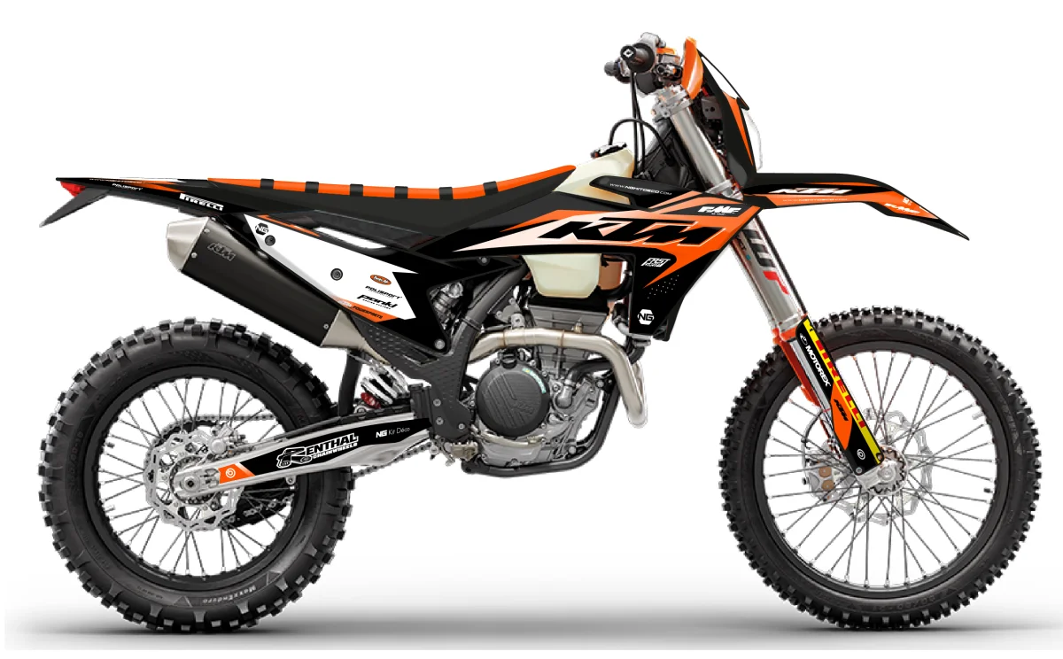 Kit déco NG KTM 125 / 250 / 300 / 350 / 450 / 500 EXC / EXCF / TPI 2024 -> 2025 | CITA Séries - Tout pour Créer des Expériences Mémorables en Extérieur - {'count': 2, 'name': 'Run'}