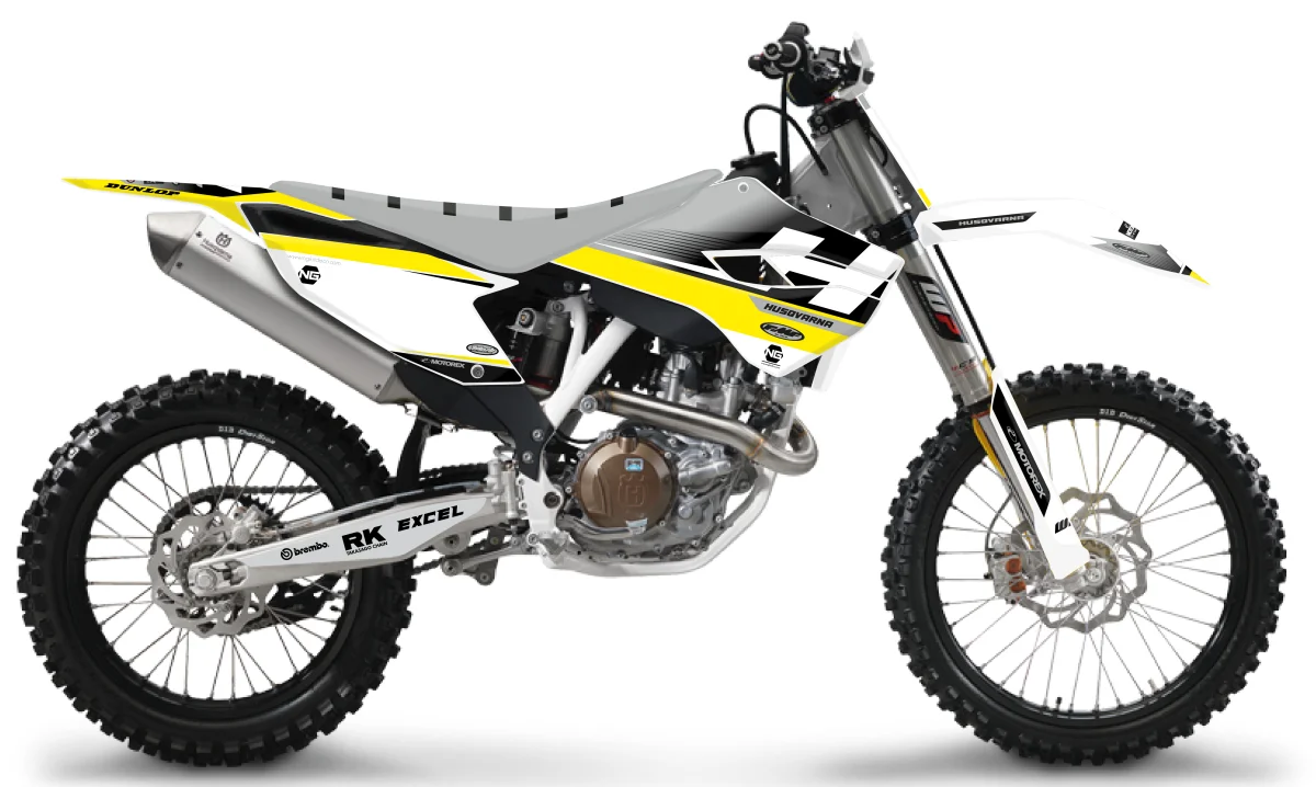 Kit déco NG Husqvarna 125 / 250 / 300 / 450 TC poignée / FC 2014 -> 2015 | FRESH Séries - Tout pour Créer des Expériences Mémorables en Extérieur