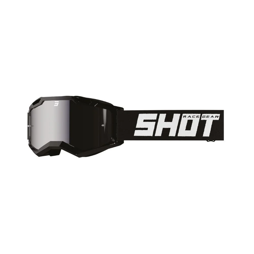 Masque SHOT Assault 2.0 Solid Iridium Black Glossy - Offre limitée dans le temps ⏳ Ne tardez pas PRO à commander !