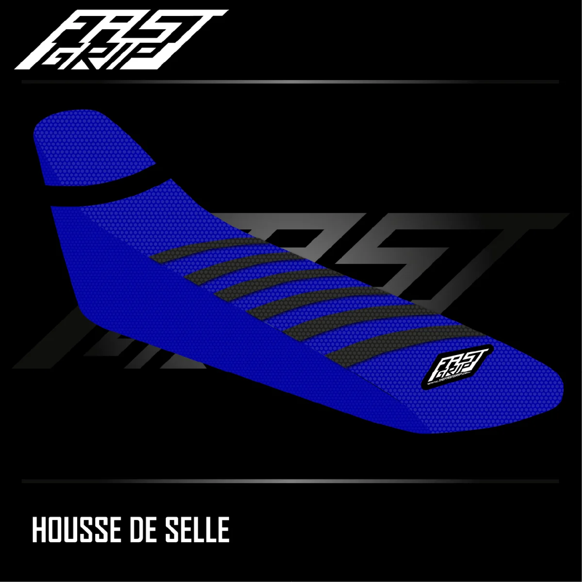 Housse selle Yamaha YZF YZF Bleue Noire Expériences Mémorables Extérieur