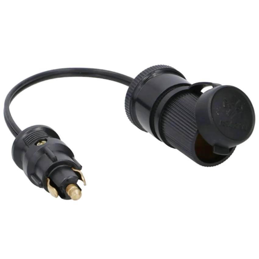 Prise Din allume-cigare din (petite prise) 24V 8A avec embout femelle - Accessoires Outdoor pour Plus de Liberté de Mouvement