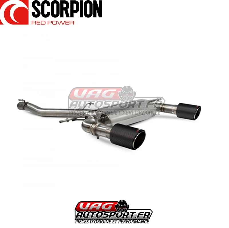 Cat-back sans intermédiaire avec valves électroniques AUDI TT 8S 2.0 TFSi EA888.3 Quattro – intermédiaire SAUS085CF – Scorpion - Saldi Straordinari – Offerte Speciali Disponibili Adesso