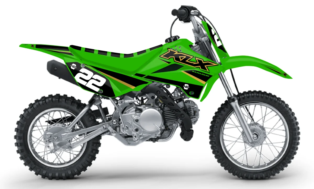 Kit déco NG Kawasaki 110 KLX 2010 -> 2026 | ORIGINALITY 22 - Tout pour Créer des Expériences Mémorables en Extérieur - {'count': 2, 'name': 'CHAPTER'}