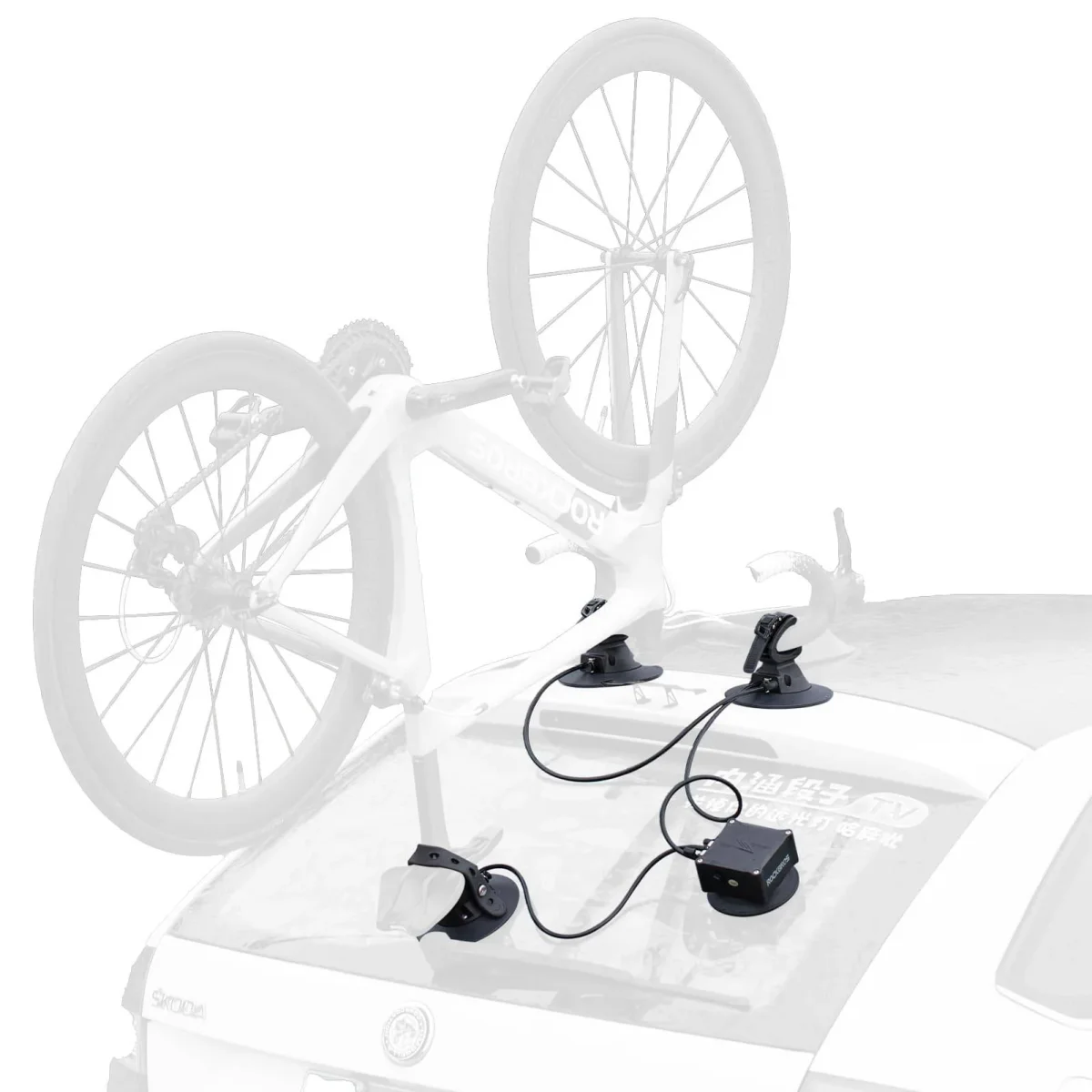 Porte-vélos électrique portable, porte-vélos de toit à ventouse, ROCKBROS - Accessoires Outdoor pour Plus de Liberté de Mouvement Amazon.fr : ROCKBROS Porte de Vélo pour Toit Voiture Fixation Ventouse  Rouge pour 3 Vélo