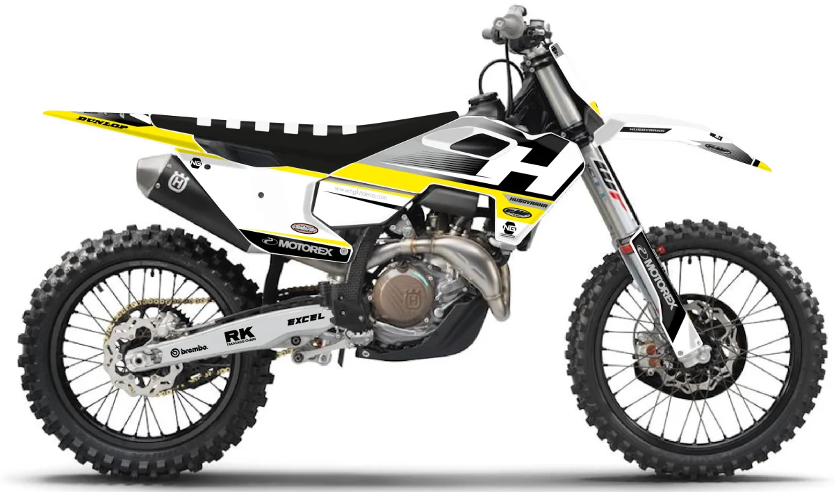 Kit déco NG Husqvarna 125 / 250 / 300 / 450 TC / FC 2023 -> 2024 | FRESH Séries - Tout pour braquage Créer des Expériences Mémorables en Extérieur