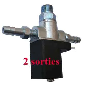 Electrovanne à air 1 sortie ou 2 sorties pour klaxon 2 tons 24 V - Accessoires Outdoor pour Plus de Liberté de Mouvement Electrovanne en 12V ou en 24V à air pour klaxon pneumatique - La Boutique  de la Route