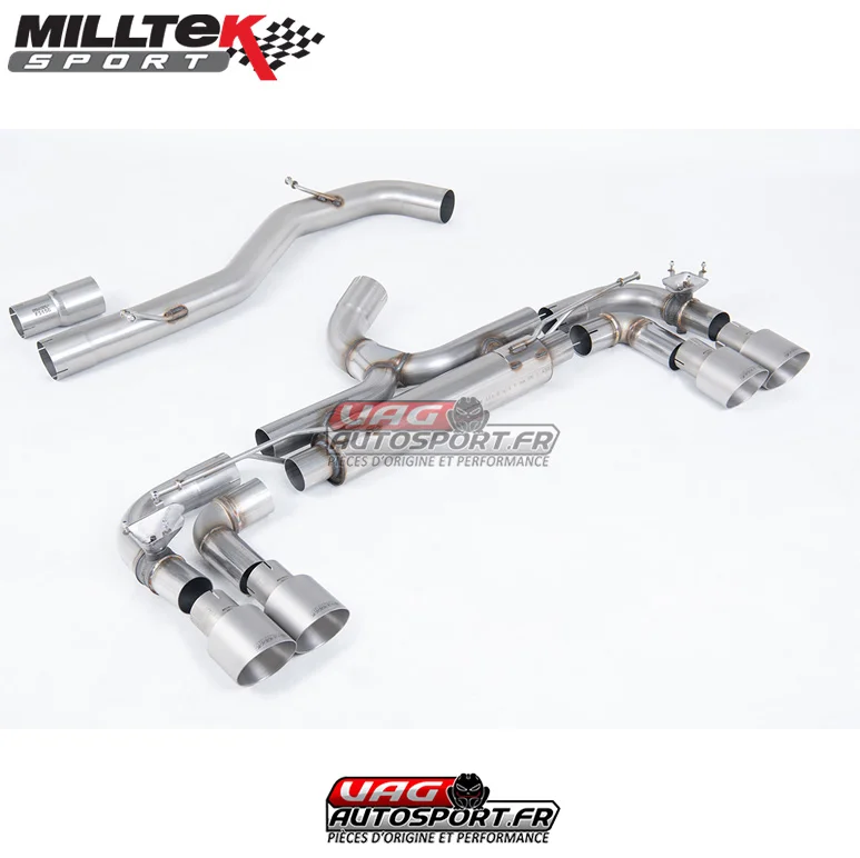 Ligne cata Race mm valves Sorties GT100 Titanium VW Golf MK7 TSI 300cv SSXVW715 Milltek Saldi Straordinari Offerte Speciali Disponibili Adesso