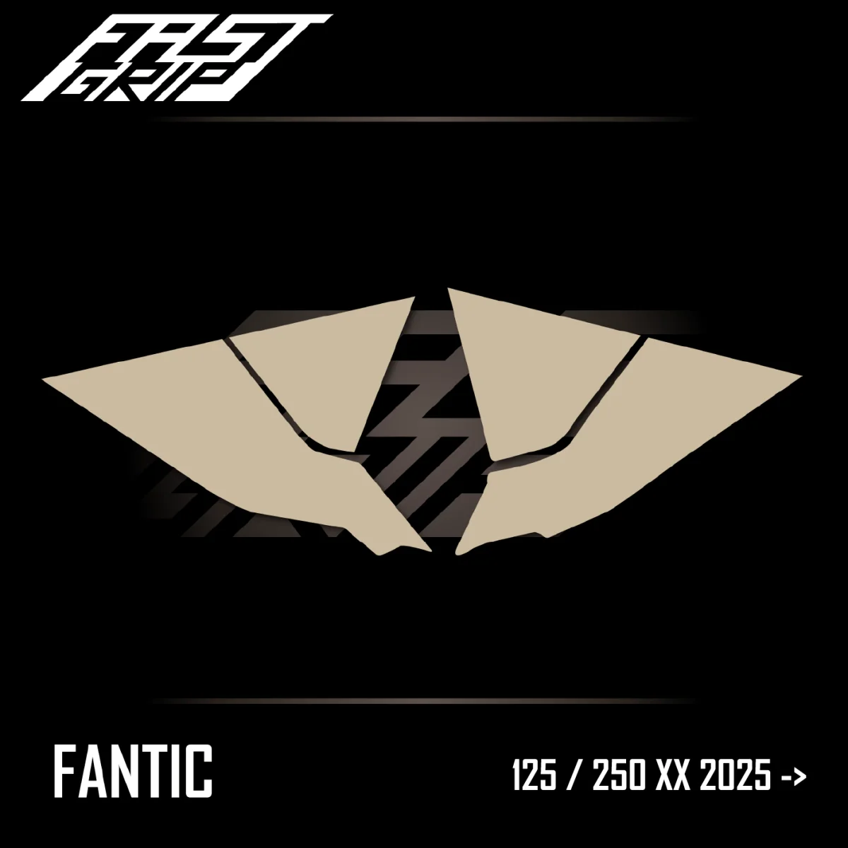 Kit autocollant protection plaques latérales FANTIC 125 / 250 XX 2025 -> 2026 SOFT GRIP Transparent - Tout pour Créer des Expériences 2023 Mémorables en Extérieur