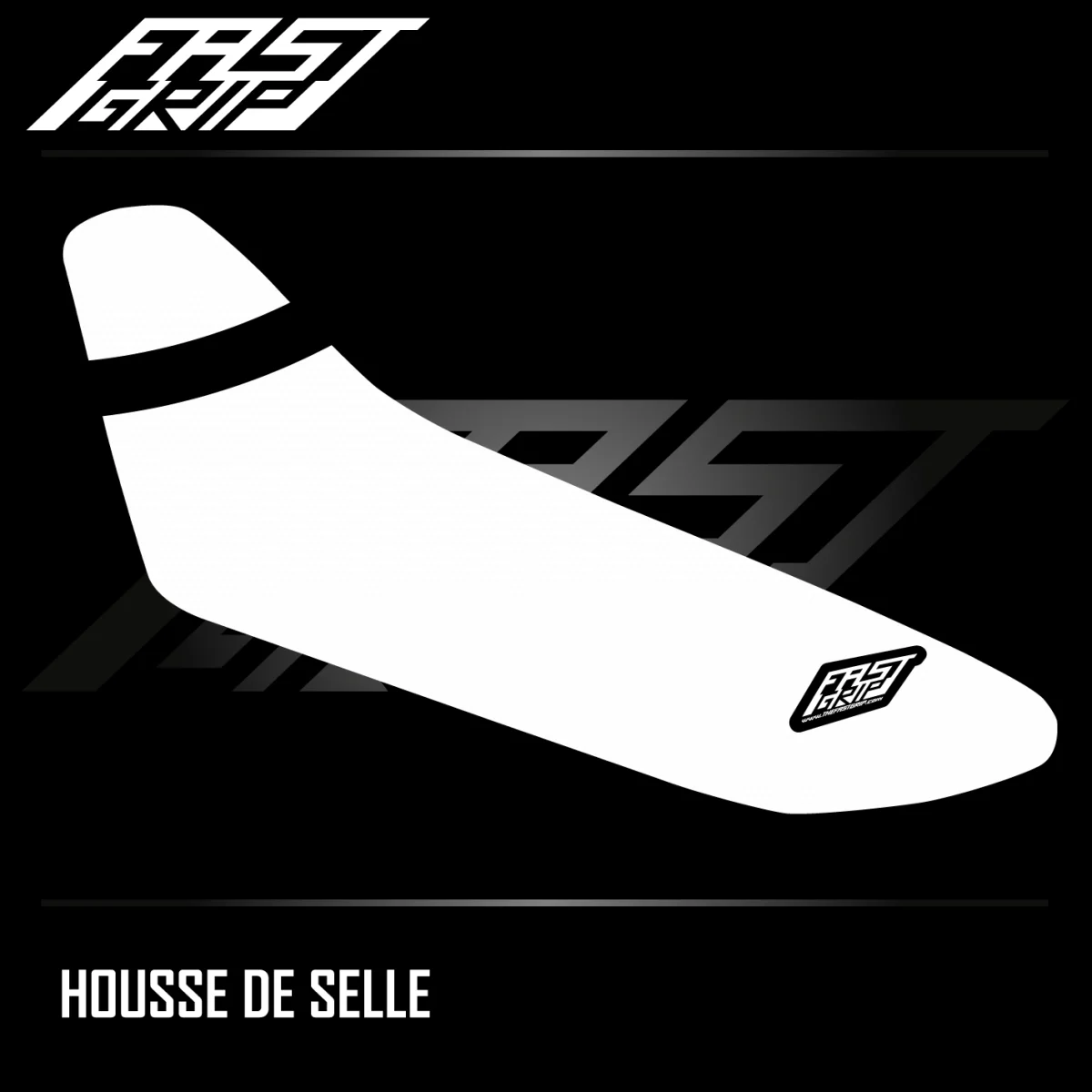 Housse de selle monobloc FANTIC 250 XXF 2021 -> 2024 / 450 XXF 2021 -> 2022 Blanche - Tout pour Créer des Expériences Mémorables en Extérieur - {'count': 1, 'name': 'EVO'}