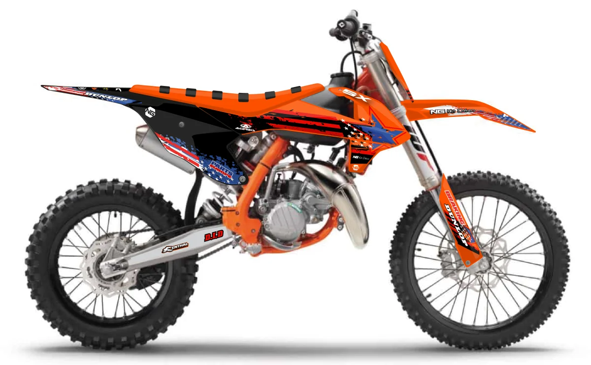 Kit déco NG KTM 85 Randonnée SX 2018 -> 2024 | USA Series - Tout pour Créer des Expériences Mémorables en Extérieur