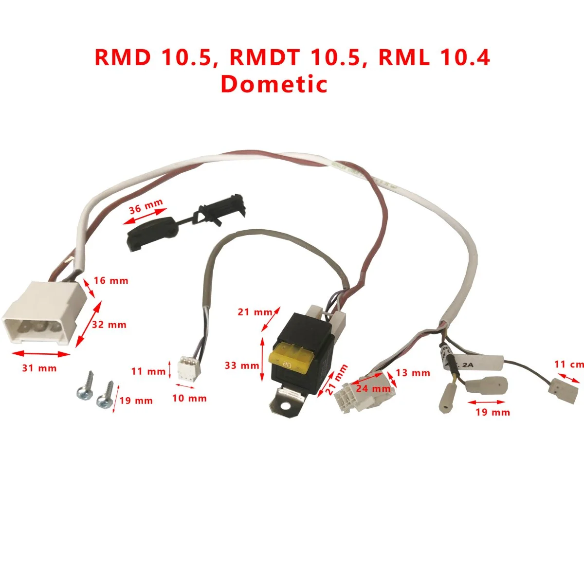 Dometic faisceaux câbles RMD 10.5 RMDT 10.5 RML etc. Accessoires Outdoor Liberté Mouvement