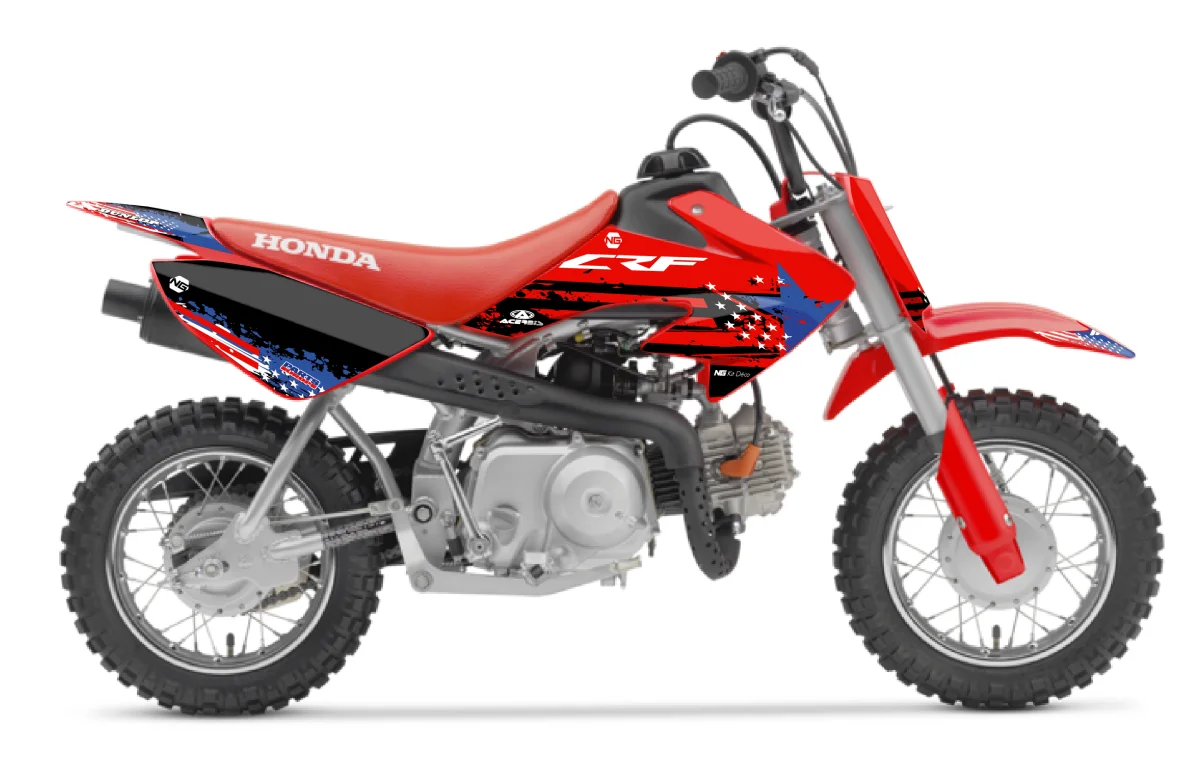 Kit déco NG Honda 50 CRF 2004 -> 2026 | USA Séries - Tout pour Créer des Expériences Mémorables en Extérieur - {'count': 1, 'name': 'engine'}