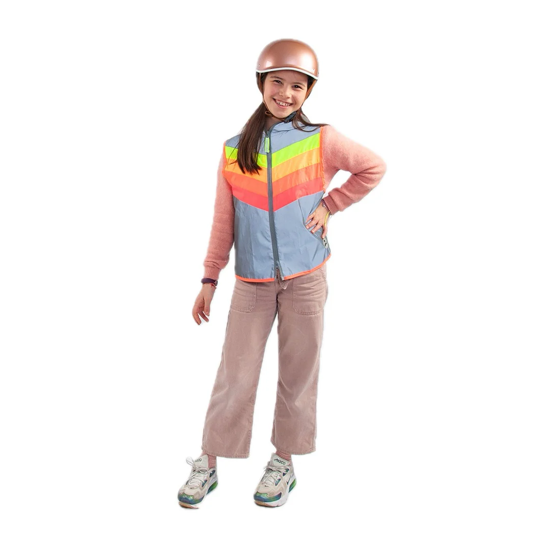 Gilet de sécurité enfant pour vélo Gofluo – Darkflow Kids - Tout pour Créer des Expériences Mémorables en Extérieur Gilet de sécurité "Jaloux ?" - Ernestine et Cie