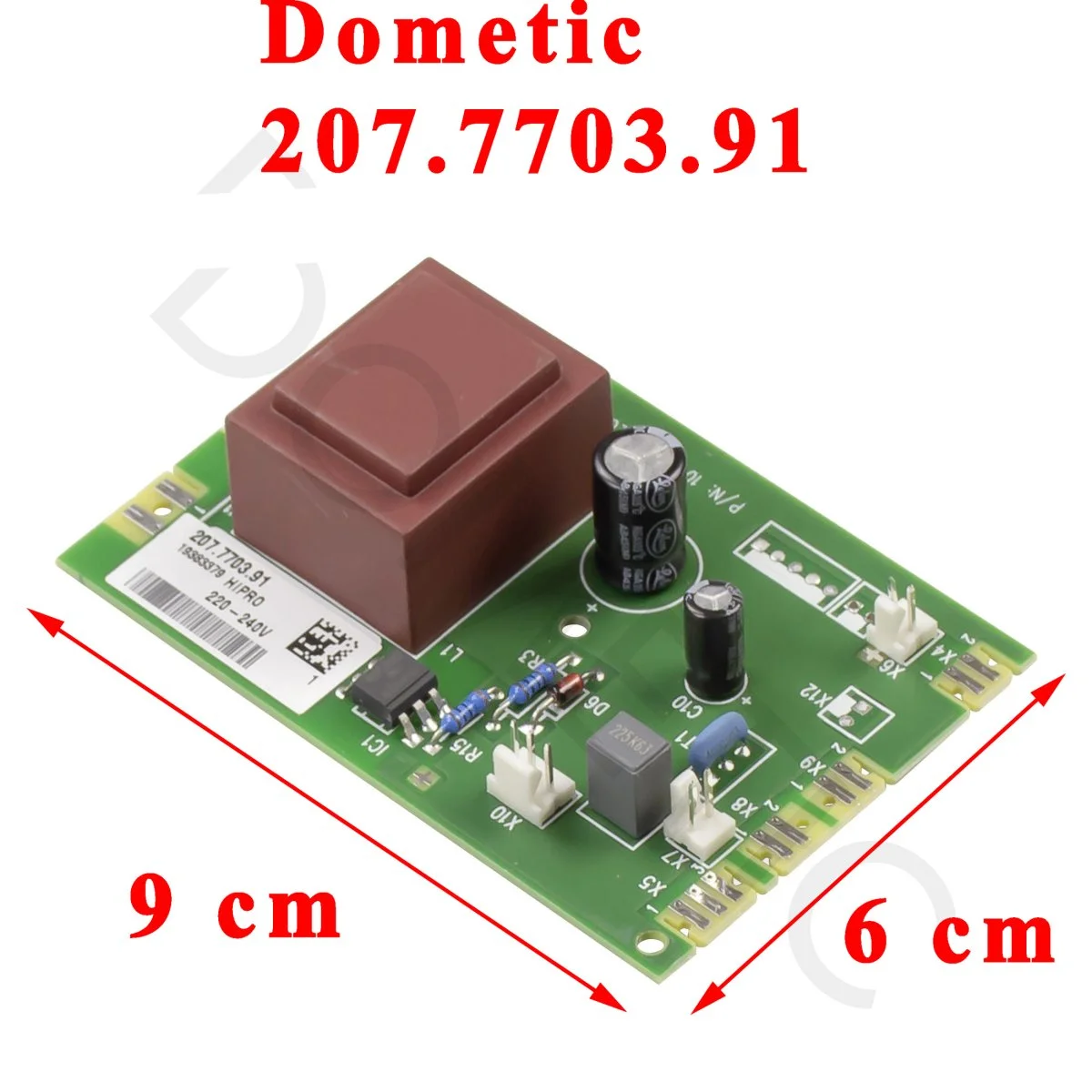 Dometic, carte électronique RHI69 DS400 réfrigérateur - Accessoires Outdoor pour Plus de Liberté de Mouvement MES CARTES EN MOUVEMENT