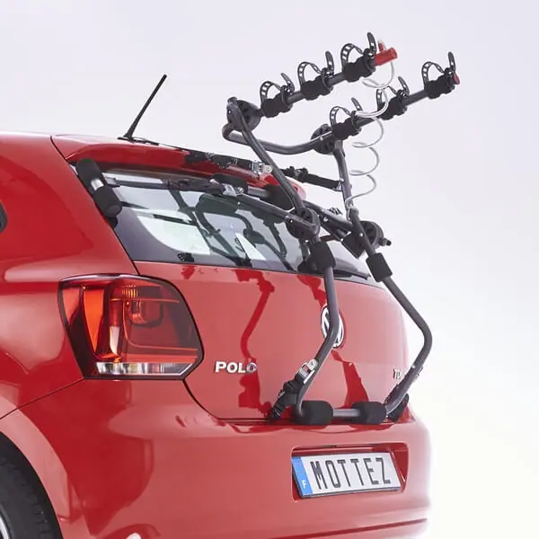 Porte-vélos 3 vélos sur hayon à fixation sur barres de toit BMW ou barre railing avec antivol SHIVA - Tout pour Créer des Expériences Mémorables en Extérieur