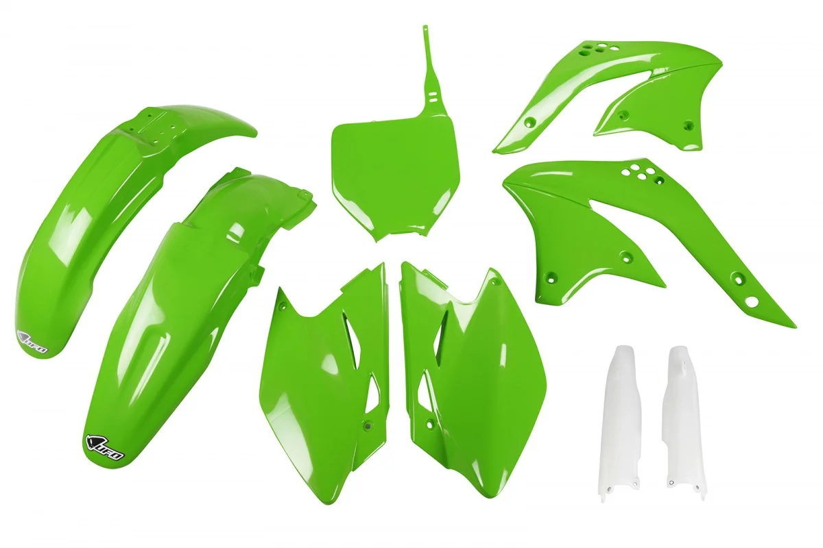 Plastique UFO Kawasaki 450 KXF 2006 -> 2008 Kit complet - Tout pour Créer des Expériences Mémorables en Extérieur - Kit déco