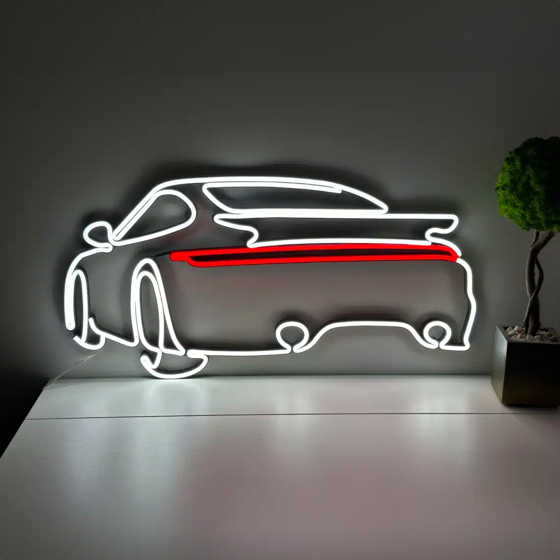 Neon Porsche 911 - Éclairage de qualité avec frais de -AliExpress port offerts