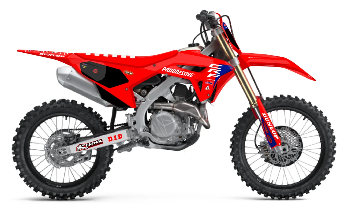 Kit déco NG Honda 250 CRF 2022 -> 2024 / 450 CRF 2021 -> 2024 | Factory 2025 - Tout pour Créer des Expériences Mémorables en Extérieur - {'count': 1, 'name': 'VRAI'}
