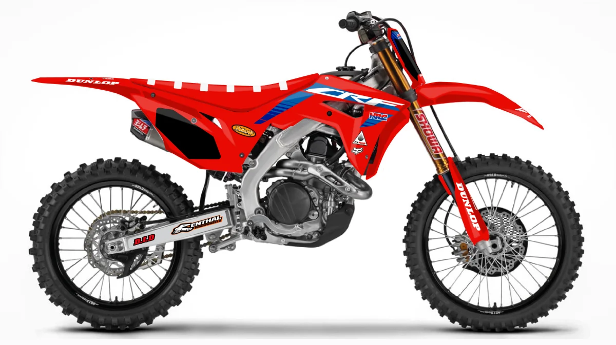 Kit déco NG Honda 250 CRF 2018 -> 2021 / 450 CRF 2017 -> 2020 | Factory 22 - Tout pour Créer des Expériences Mémorables en Extérieur - {'count': 1, 'name': '2020'}