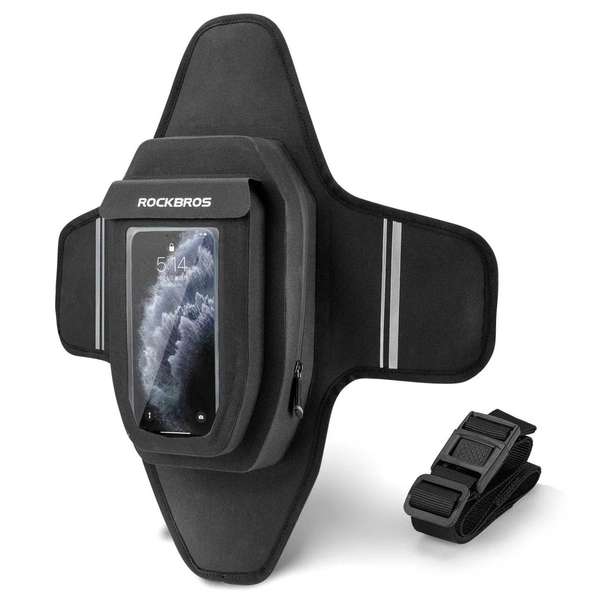 Sacoche de réservoir de moto étanche magnétique noire ROCKBROS - Accessoires Outdoor pour Plus de Liberté de Mouvement Sacoche Magnétique Universelle Pour Réservoir de Moto