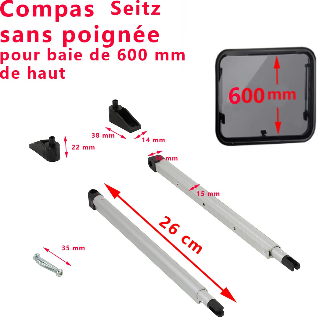 Compas baies S7 mm Dometic Seitz Accessoires Outdoor Liberté Mouvement