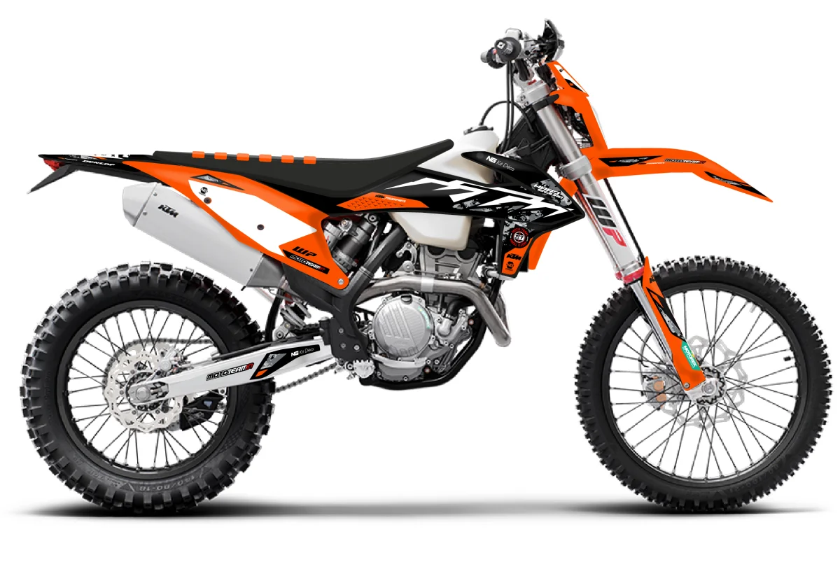 Kit déco NG KTM 125 / 250 implacable / 300 / 350 / 450 / 500 EXC / EXCF / TPI 2020 -> 2023 | MT81 Hard Enduro 25 - Tout pour Créer des Expériences Mémorables en Extérieur