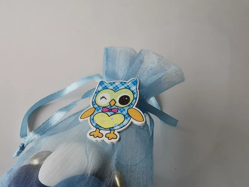 Stickers Hibou Garçon Lot ​Boulangerie Pâtisserie Pain Levain Viennoiseries