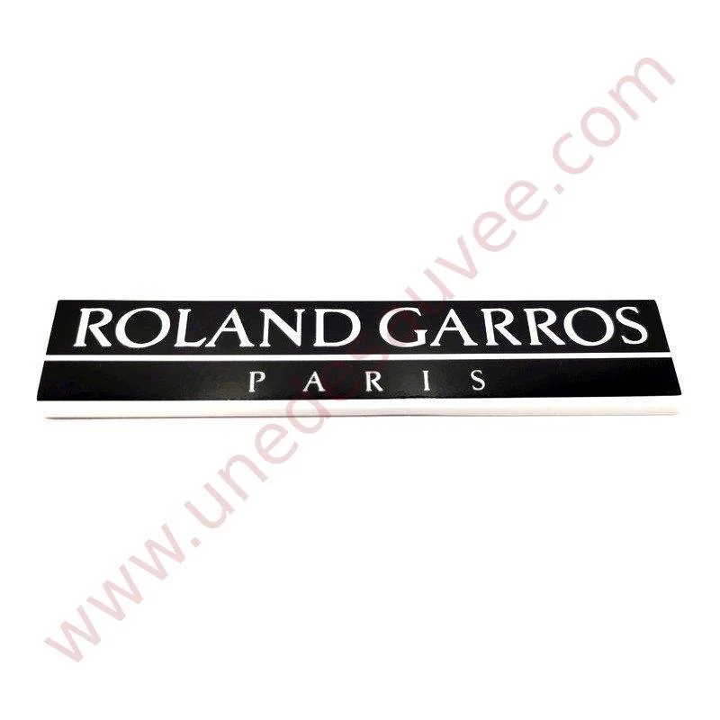 LOGO  » ROLAND GARROS PARIS  » POUR PEUGEOT 205 ROLAND GARROS MONOGRAMME BLANC ET NOIR - Saldi Straordinari – Offerte Speciali Disponibili Adesso - stickers logo roland noir