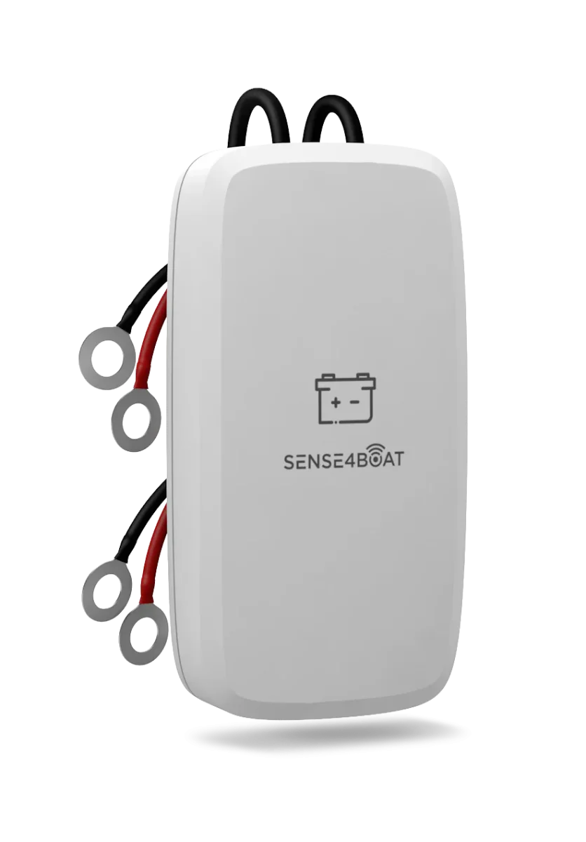 Capteur de Batterie Sense4Boat — Surveillance 12V/24V | Advanced Tracking - Accessoires Outdoor pour Plus de Liberté de Mouvement Module Capteur Alarme Mouvement Choc pour les projet arduino robotique  smart home systeme de sécuri