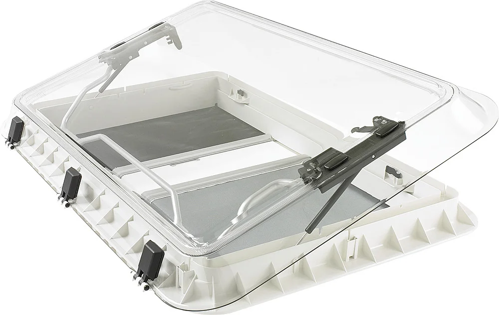 Lucarne DOMETIC Seitz Heki 2 poignées dim. découpe 96,0 x 65,5cm avec ventilation forcée - Offre limitée dans le temps ⏳ Ne camping tardez pas à commander !