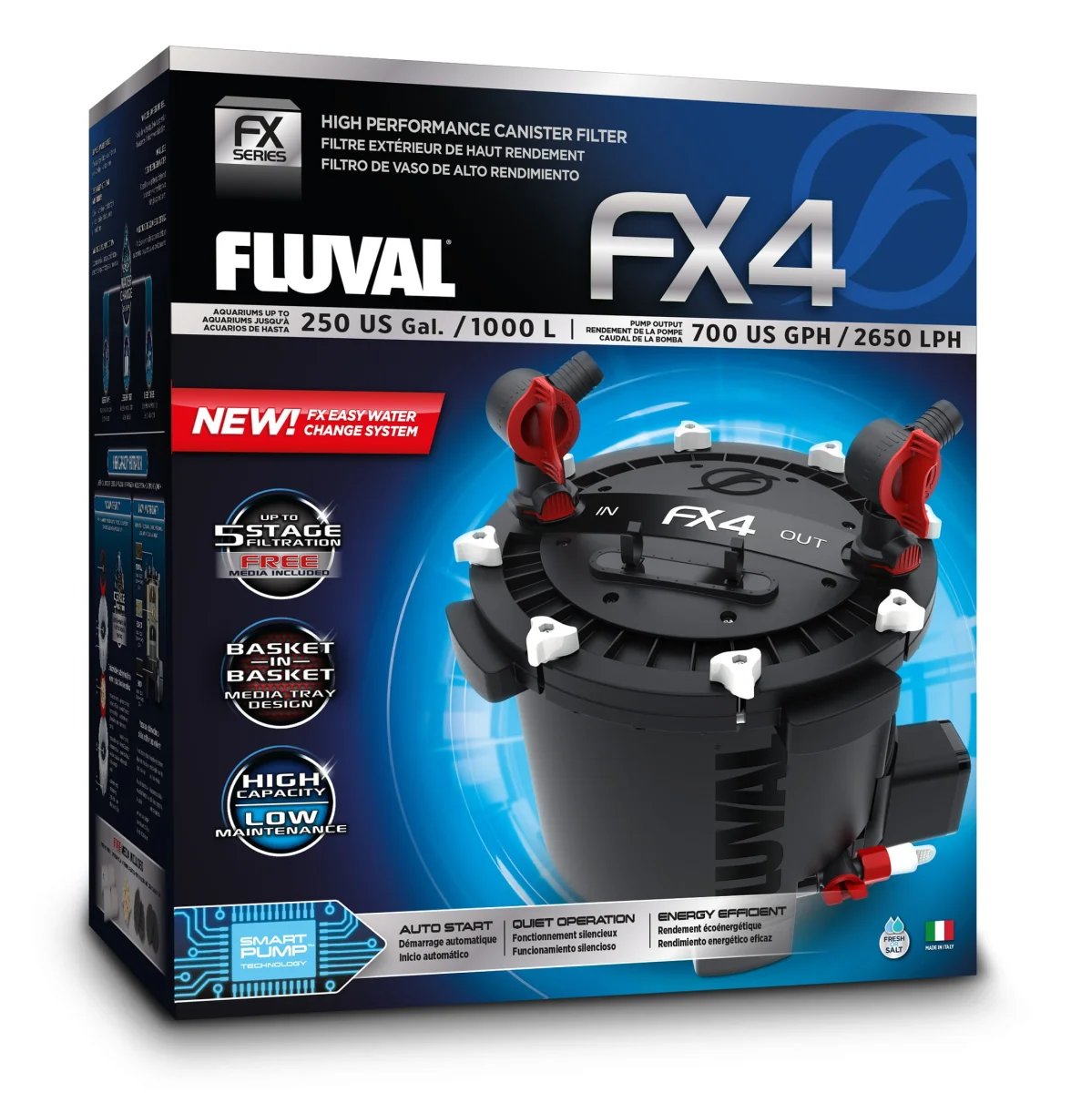 Filtre extérieur FX4 Fluval de haut rendement - Saldi Straordinari – Offerte Speciali Disponibili Adesso - Fluval