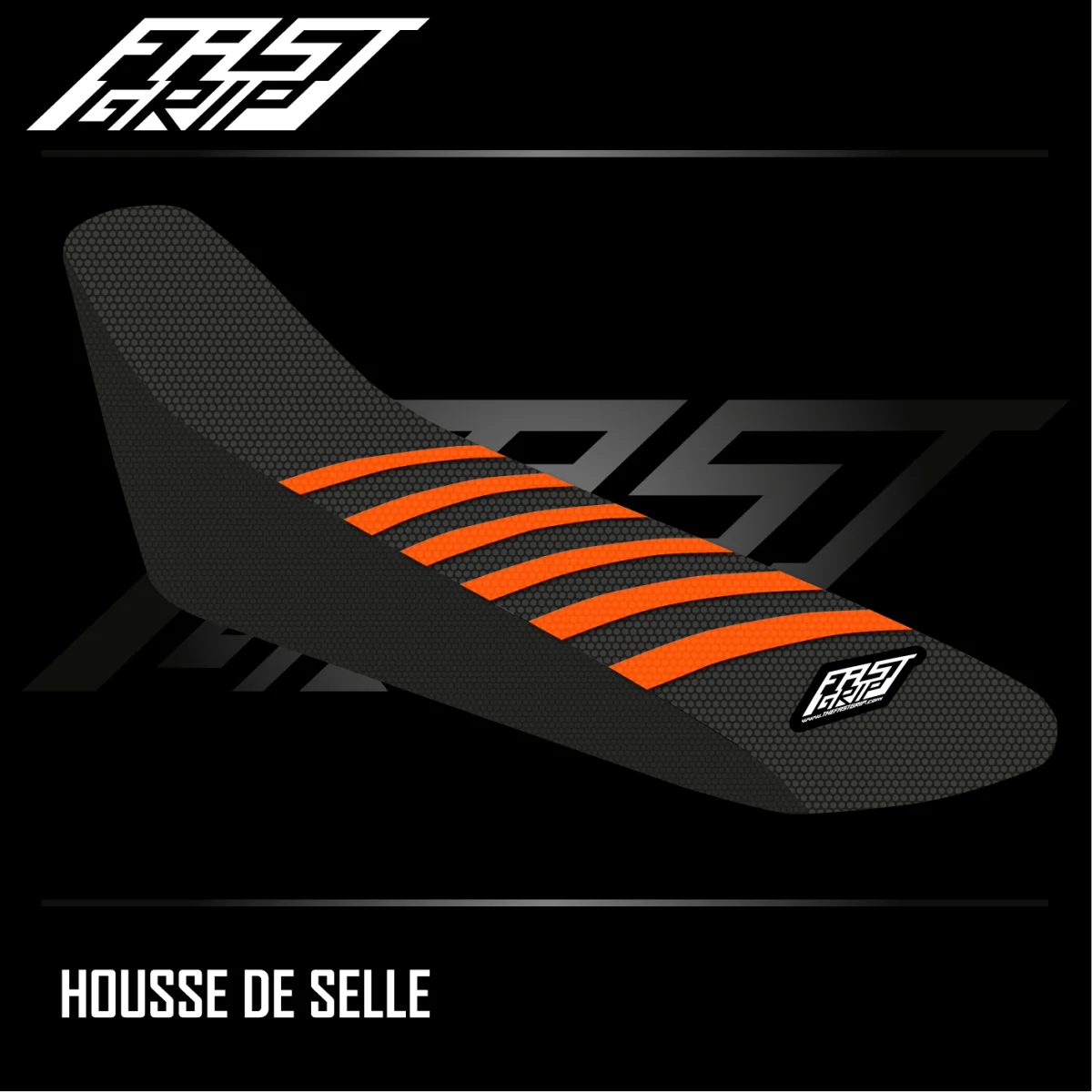 Housse de selle KTM 125 / 250 / 300 / 350 / 450 / 500 EXC / EXCF / TPI 2024 -> 2026 Noire | Orange - Tout pour Créer des Expériences Mémorables en Extérieur - {'count': 2, 'name': 'DOSSERET'}