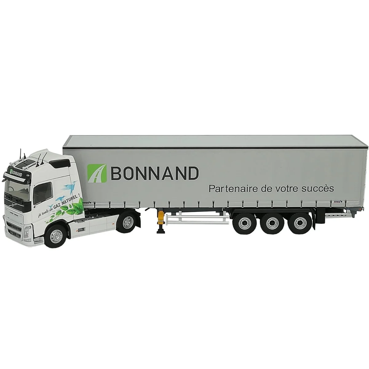 Volvo FH4 + remorque Tautliner “Transports Bonnand” au 1/43ème Eligor - Accessoires Outdoor pour Plus de Liberté de Mouvement - volvo aero volvo remorque 1/43ème accessoire liberté mouvement