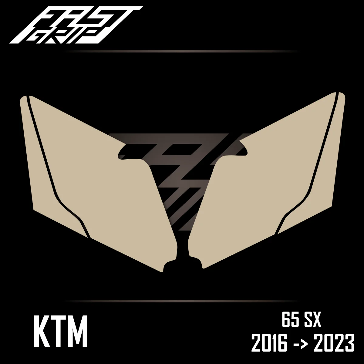 Kit autocollant protection plaques latérales KTM 65 SX 2016 -> 2023 FULL GRIP Transparent - Tout pour Créer des Expériences Mémorables en Extérieur MX GRIP Transparent - Petit Gabarit - Paget Colors - Kit Déco Motocross