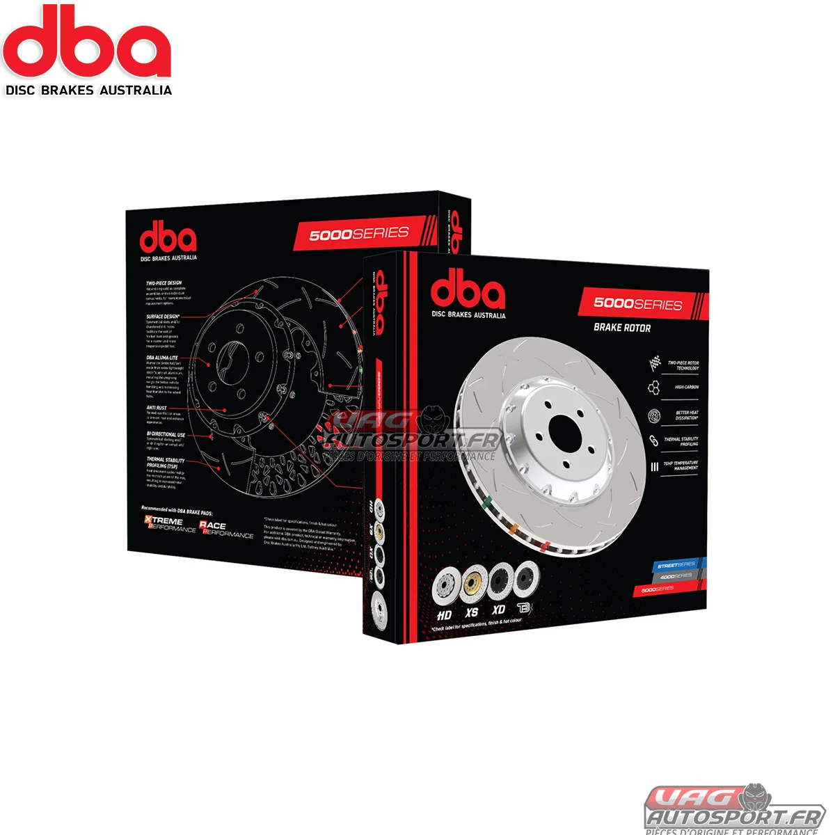 Disques de frein Avant – 5000 series – T3 bol argent – DBA53927SLVS – bol DBA Brakes - Saldi Straordinari – Offerte Speciali Disponibili Adesso