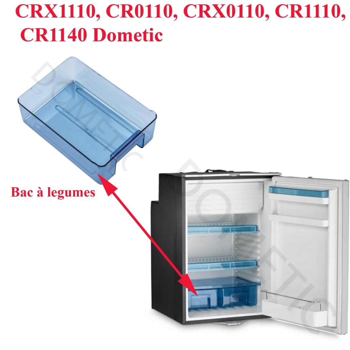 Dometic bac légumes réfrigérateurs CRX1110 CR0110 CRX0110 CR1110 Accessoires Outdoor Liberté Mouvement