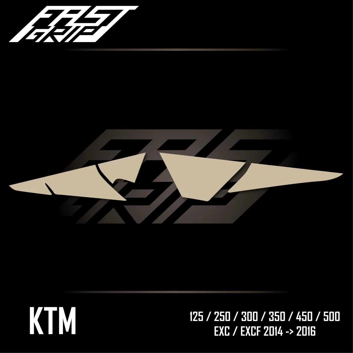 Kit autocollant protection plaques latérales KTM 125 / 250 / 300 / 350 / 450 / 500 EXC / EXCF / TPI 2014 -> 2016 SOFT GRIP Transparent - Tout pour Créer des Expériences Mémorables en Extérieur Kit autocollant protection plaques latérales Yamaha 250 WRF 2025 -> 2027 /  450 WRF 2024 ->