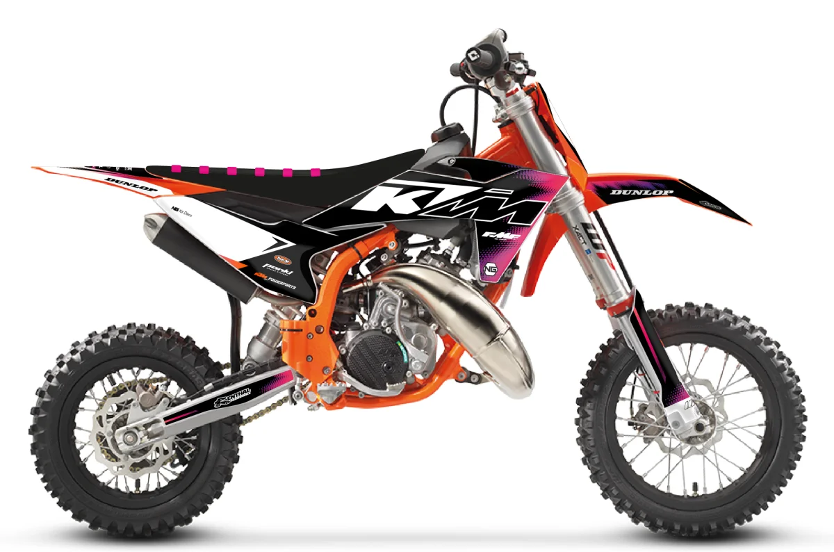 Kit déco NG KTM 50 SX 2024 -> 2027 | FLASH Séries - Tout pour Créer des Expériences Mémorables en Extérieur - {'count': 1, 'name': 'Laser'}