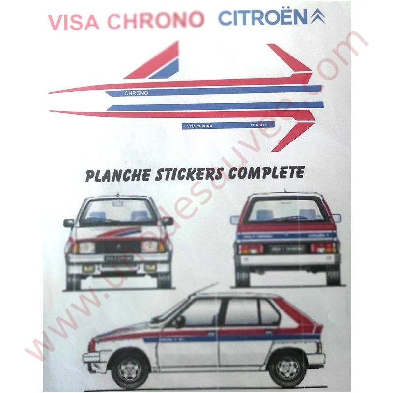 AUTOCOLLANTS STICKERS CITROEN VISA CHRONO KIT COMPLET - Saldi Straordinari – Offerte Speciali Disponibili Adesso - Arduino