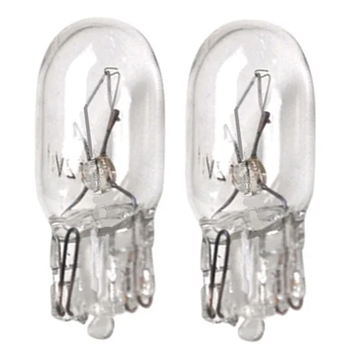 Lot de 2 ampoules témoin sans culot 5W T10 24 V - Accessoires Outdoor pour Plus de Orange Liberté de Mouvement