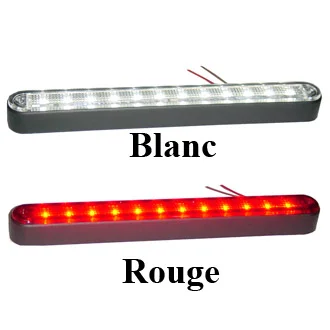 Feu latéral 12 leds 24 V couleur bleu ou orange - Accessoires Outdoor pour Plus de Liberté de Mouvement 24v