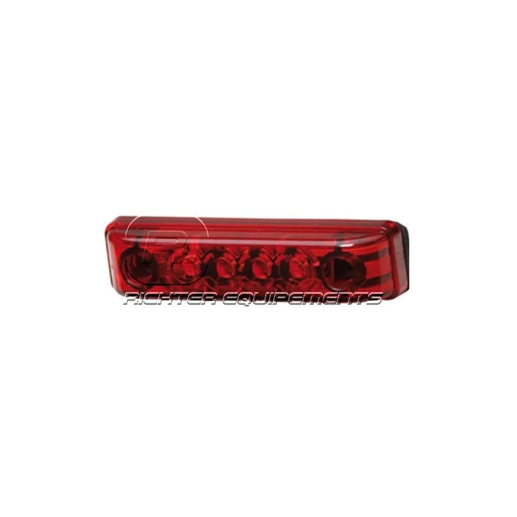 Feu de gabarit led MINI Rouge 24V - Saldi Straordinari – Offerte Speciali Disponibili Adesso FEUX DE GABARIT LED ORANGE PUISSANT REMORQUE AUTO CAMION 12/24V IP67