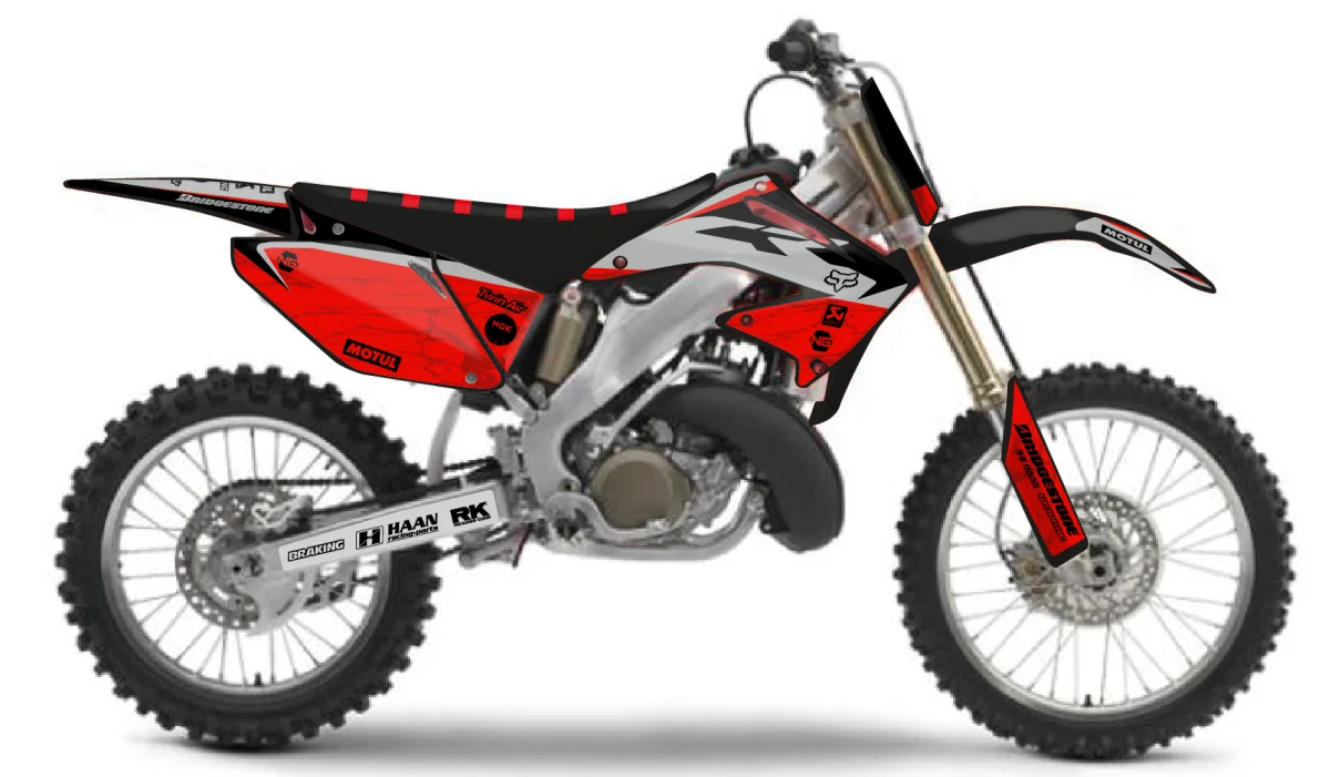 Kit déco NG Honda 125 / 250 CR 2002 -> 2012 | MARBLE Séries - Tout pour Créer des Expériences Mémorables en Extérieur - {'count': 3, 'name': 'Genius'}