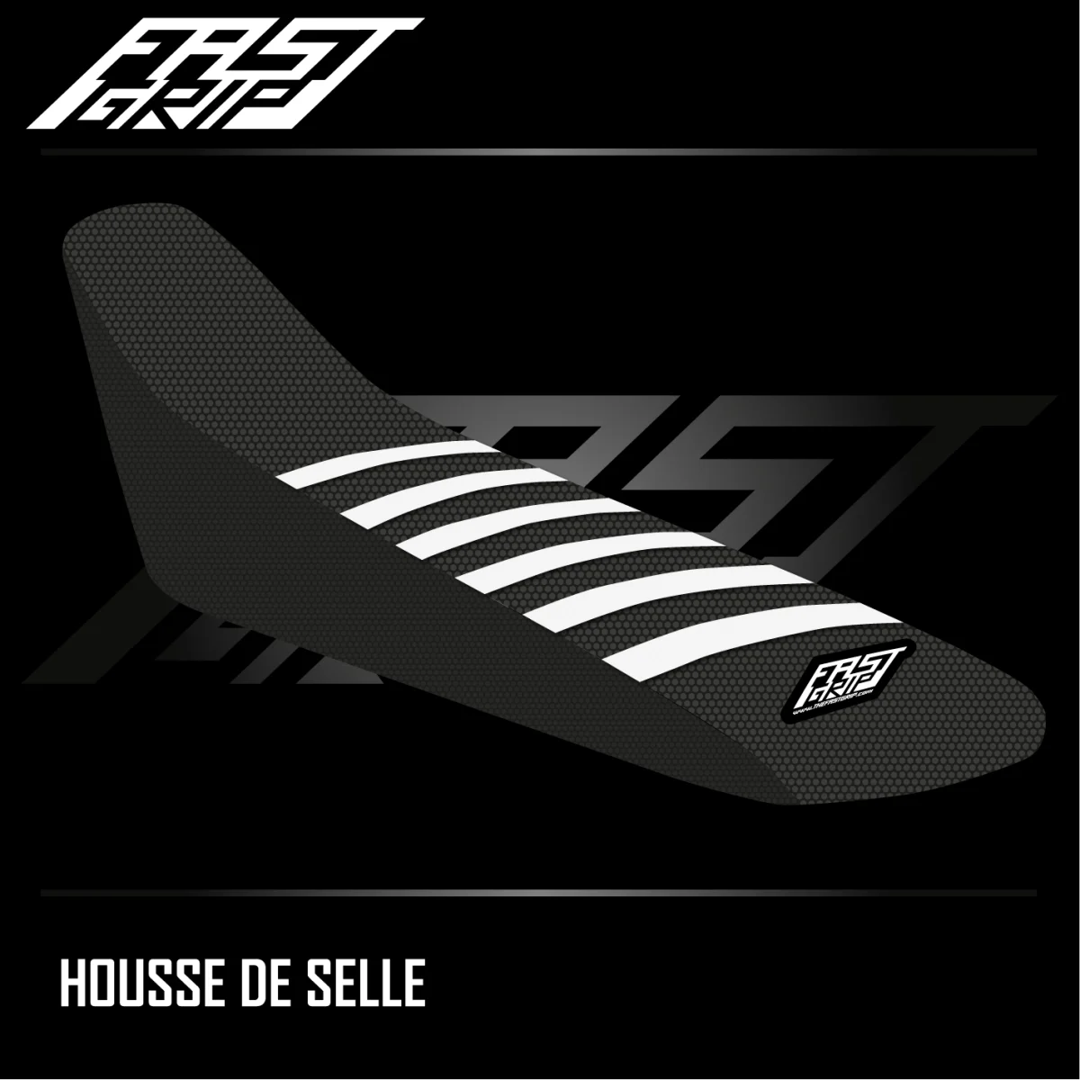 Housse de selle Husqvarna 85 TC 2014 -> 2017 Noire | Blanche - Tout pour moto Créer des Expériences Mémorables en Extérieur