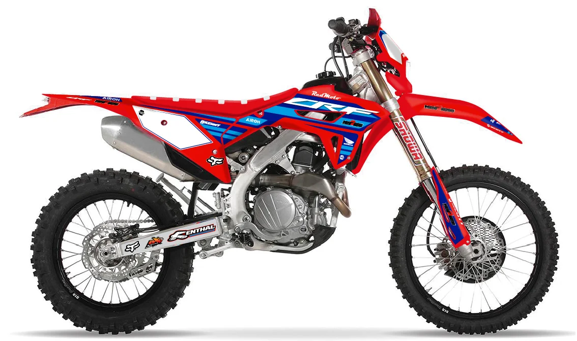 Kit déco NG Honda 250 / 300 CRF RX 2022 -> 2024 / 400 / 450 CRF RX 2021 -> 2024 | Kent1 24 - Tout pour Créer des Expériences Mémorables en Extérieur À l'intérieur de l'usine Geico/FC Honda CRF250R de RJ Hampshire - Fant  Files - Dirt Bike Magazine